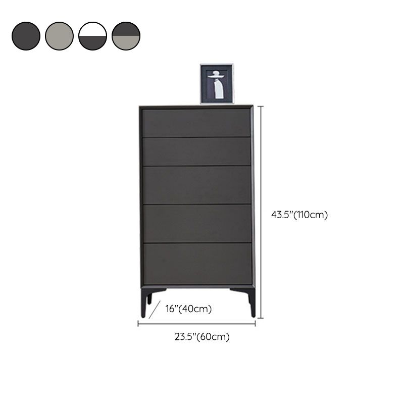 15.6-inch W Modern Storage Chest Stone Dresser with 2/3/4/5 Drawers