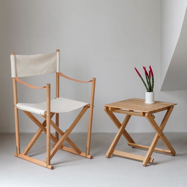 Open Back Solid Wood Arm Modern Dining and Accent Chairs for Home
