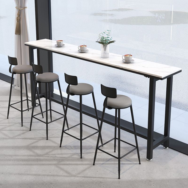 Modern Style Rectangle Bar Table 1/2/5 Pieces Bar Table Set for Home