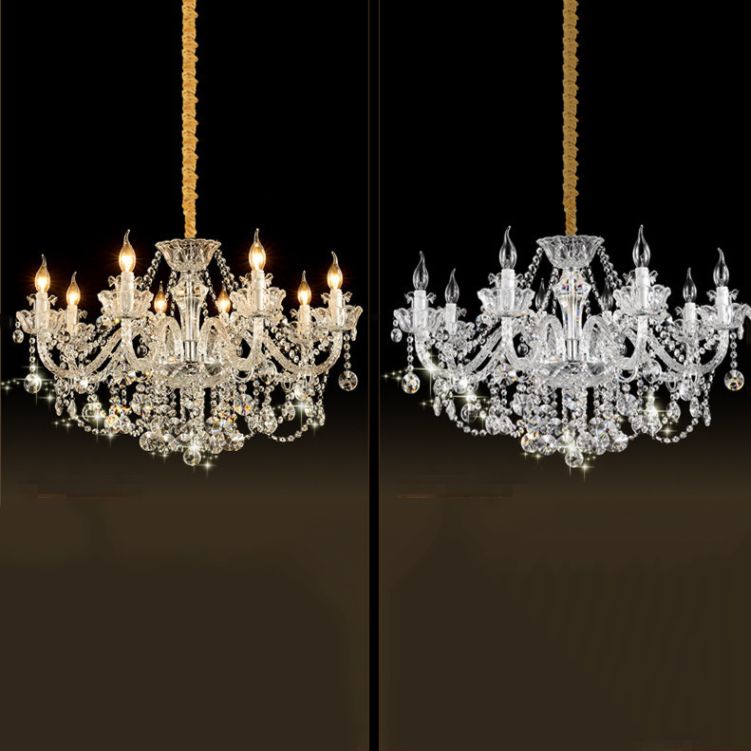 Nordic Style Chandelier Light Postmodern Style Crystal Pendant Lights for Living Room