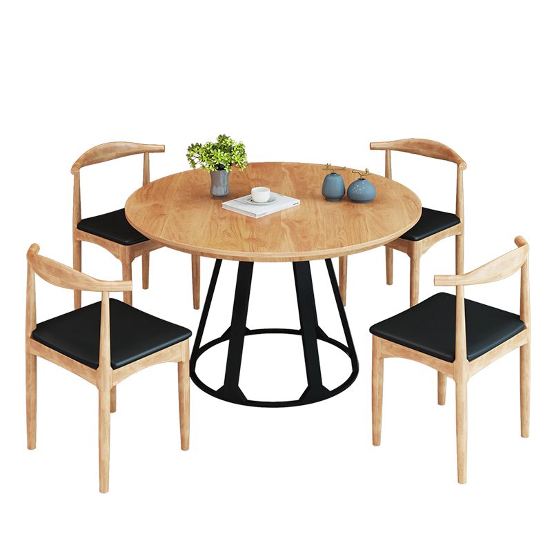 Round Dining Table Contemporary Dining Table with Pedestal for Dining Room