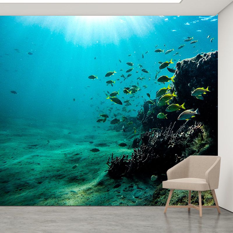 Photography Underwater Modern Decorative Wallpaper Living Room Wall Mural