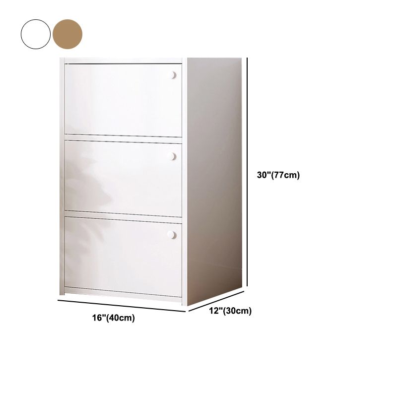 Contemporary Rectangle Standard Wood Knobs Natural Or White Cabinet