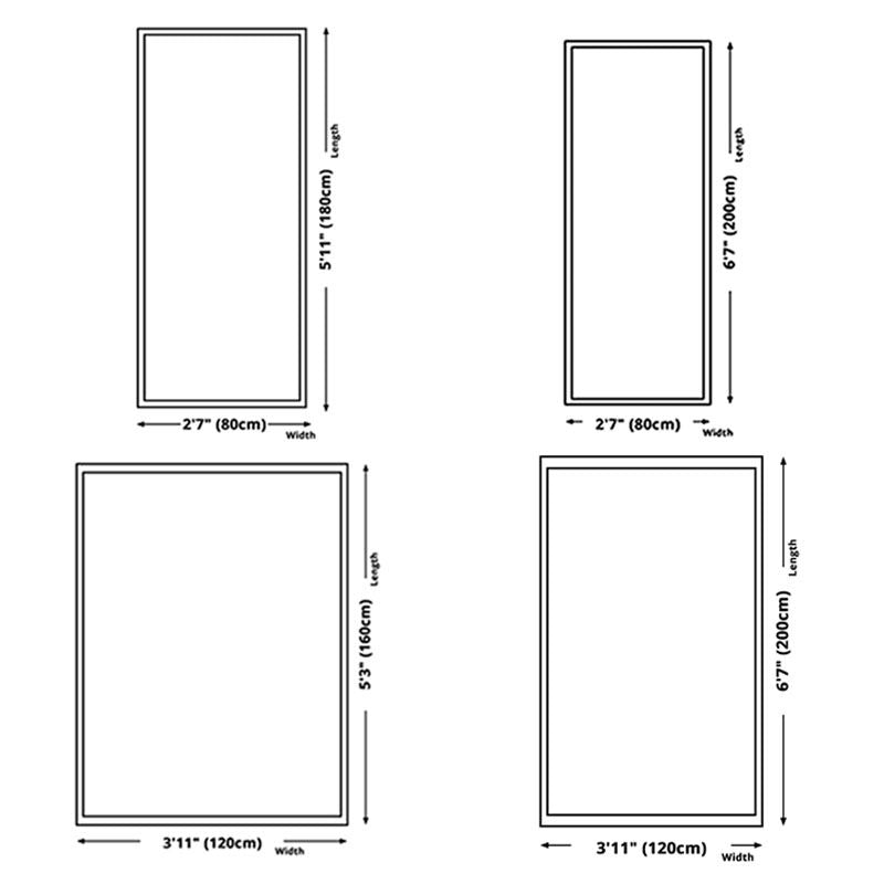 Apricot Modern Carpet Polyester Pure Color Carpet Washable Carpet for Living Room