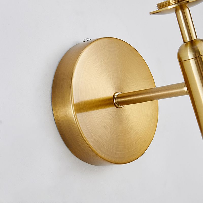 Lumière de boue en verre moderne Lumière Sconte Créative Creative Wall Lightture pour chambre à coucher