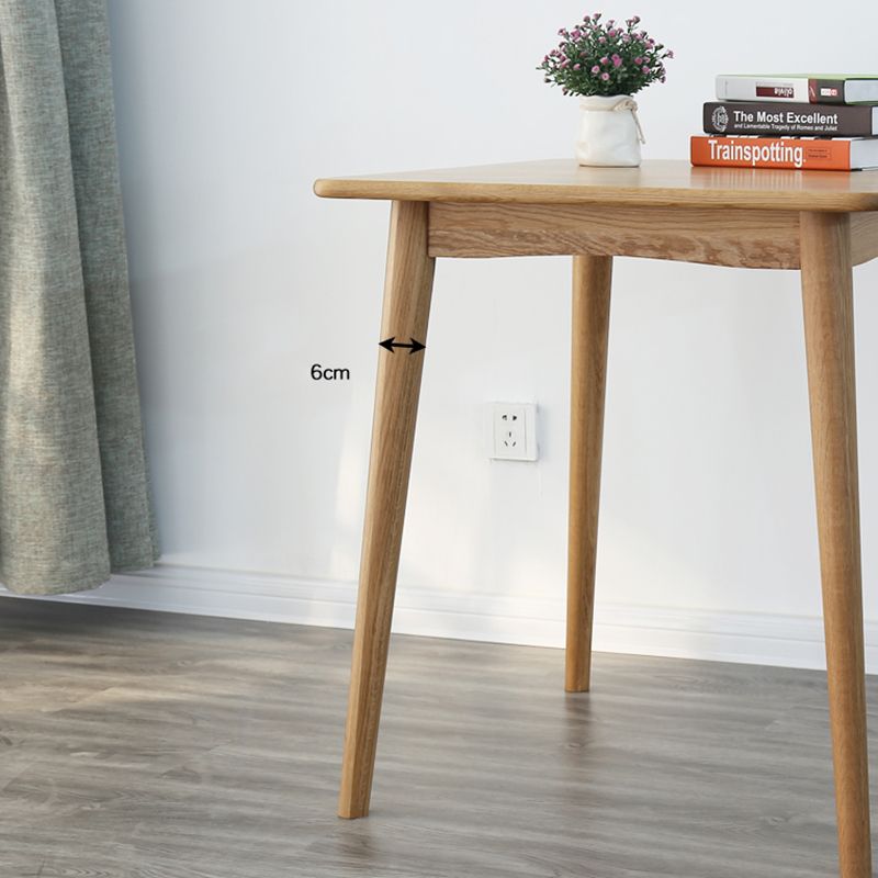 Collezione per sala da pranzo in legno in legno massiccio contemporaneo con 4 piedi
