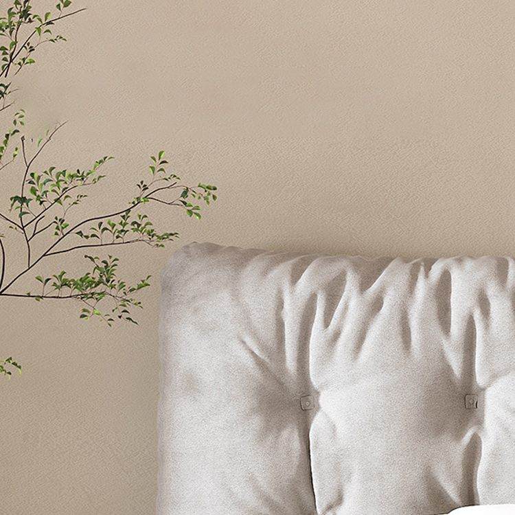 Modern Bed Frame Foam Standard Bed with Upholstered Headboard