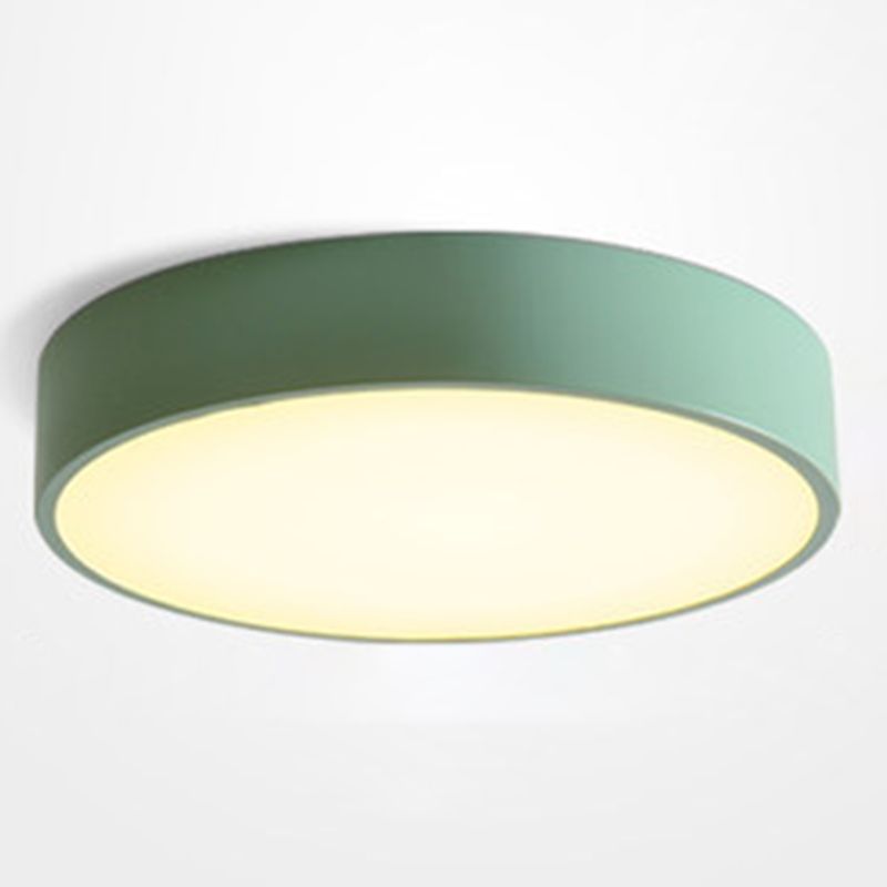 Ronde inbouwverlichting 1-lichts aluminium minimalistische inbouwplafondverlichtingsarmaturen