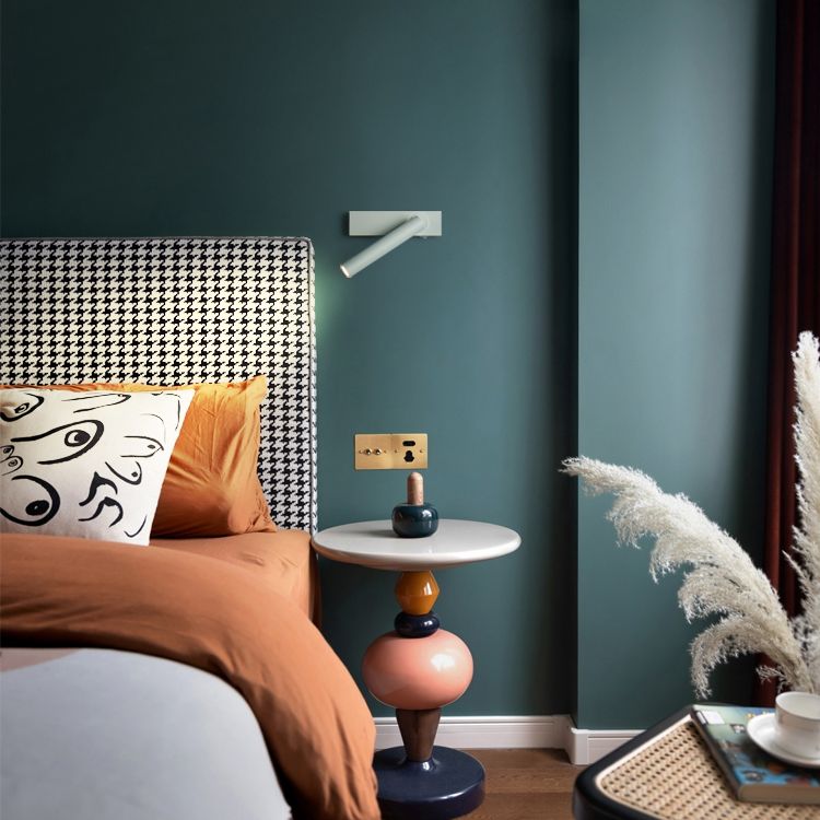 1 Light Wall Lighting Fixtures Minimalistic Wall Mounted Light Fixture for Bedside