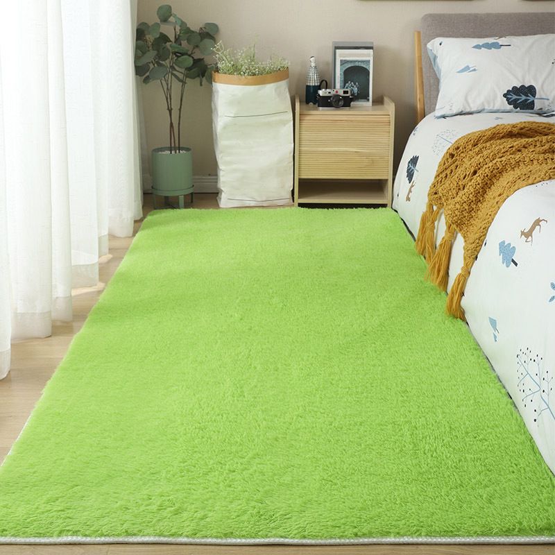 Tappeto in poliestere con tappeto solido minimalista tappeto interno per la camera da letto per adulti