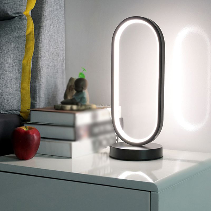 1-licht lineaire tafelverlichting moderne stijl metalen tafellicht voor het bedzijde