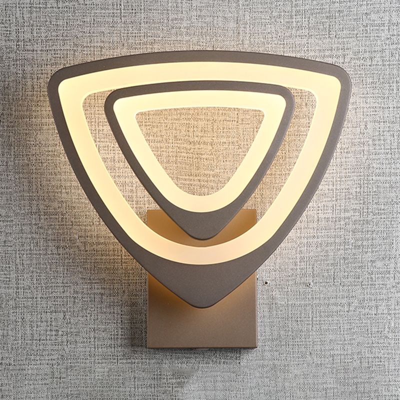 Moderner LED -Wandleuchten geometrische Form farbenfrohe Wandleuchte für Schlafzimmer