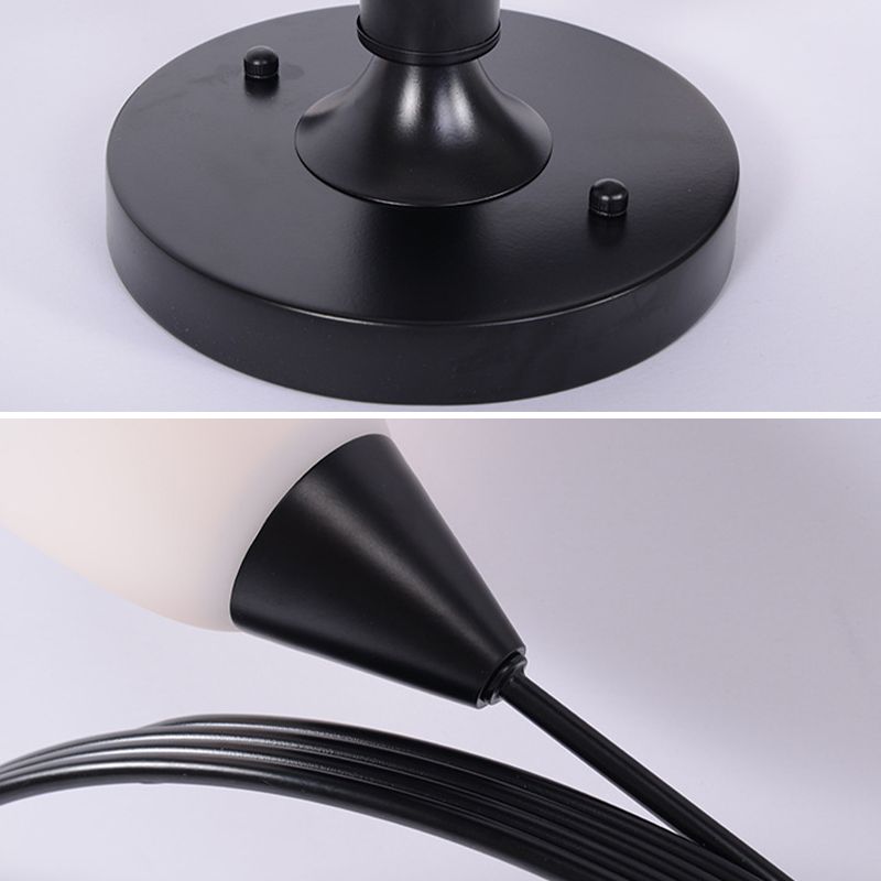 Glass Geometric Shape Flush Mount Light Modern-Style Multi Lights Flush Ceiling Light