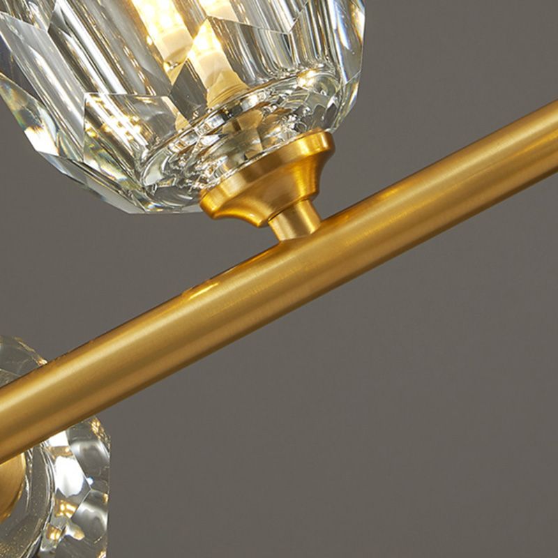 Accensione dell'Isola Globe Crystal Contemporary Simplicity Fishting di illuminazione a sospensione per il ristorante