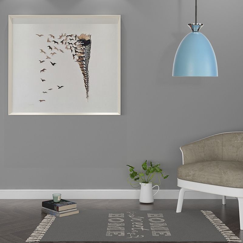 Macaron de plafond en dôme / gris en forme