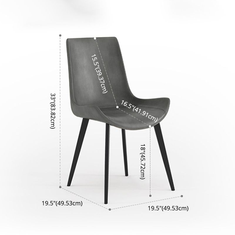 Modern Sintered Stone White Dining Set with Rectangle Table and Black Legs Kitchen Dining Set