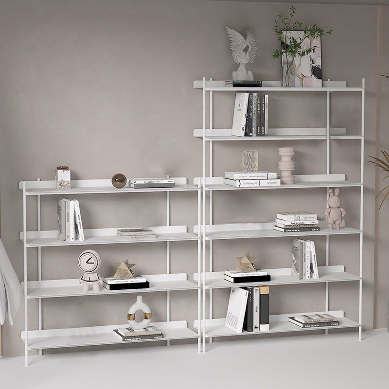 Etagere Shelf Bookcase Contemporary Metal Book Shelf for Study Room