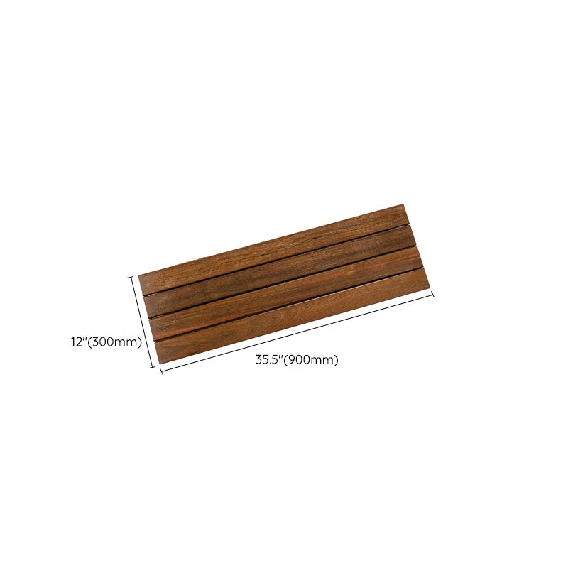 Outdoor Laminate Floor Wooden Square Scratch Resistant Stripe Composite Laminate Floor