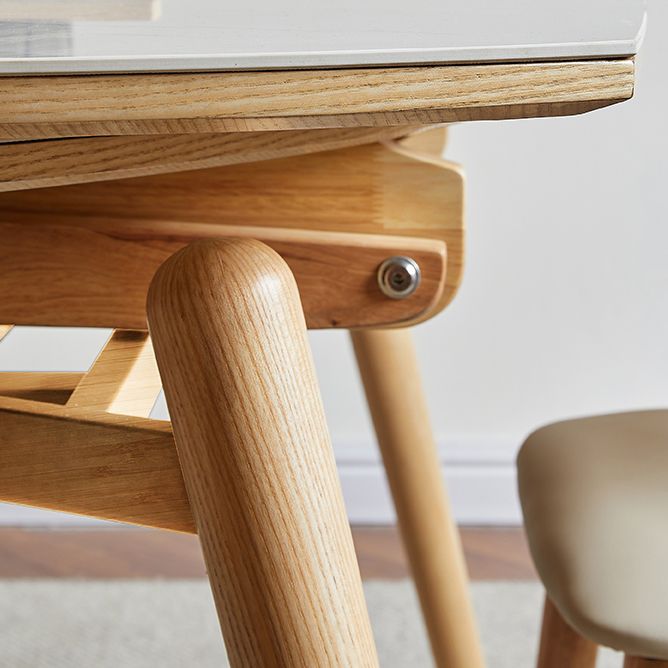 Pièces modernes 1/2/5/7 Pièces Ensemble de restauration Table à manger en pierre fritté pour la maison