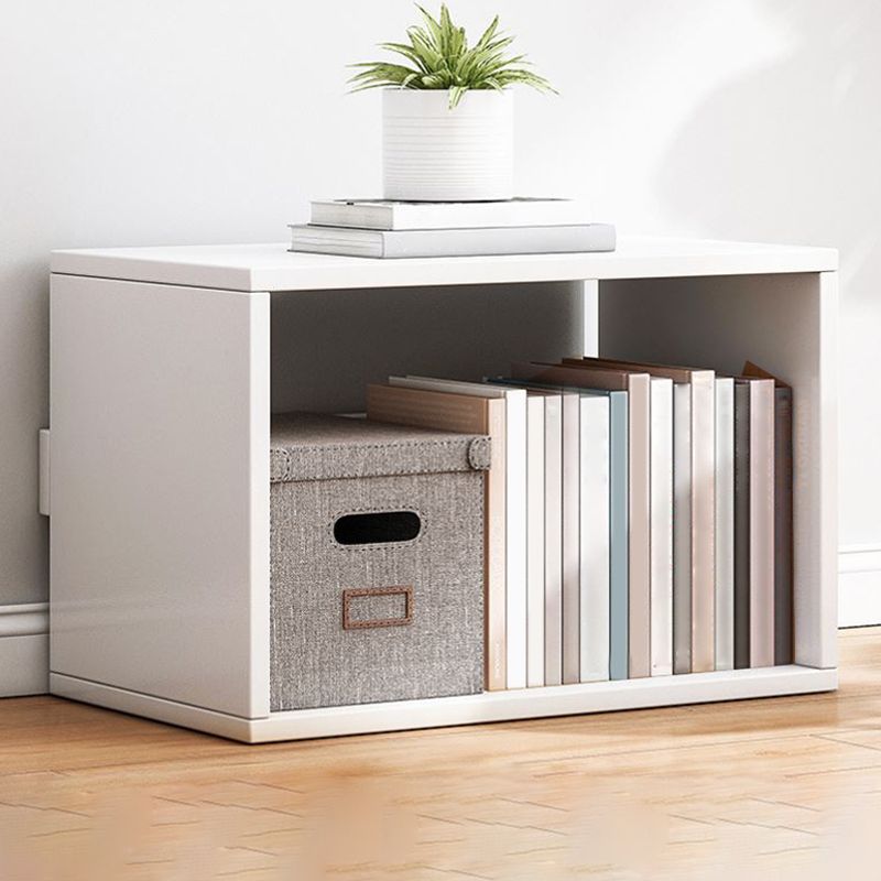 Contemporary Engineer Wood Bookshelf Open Back Bookcase,17.7"L x 7.9"W x 11"H