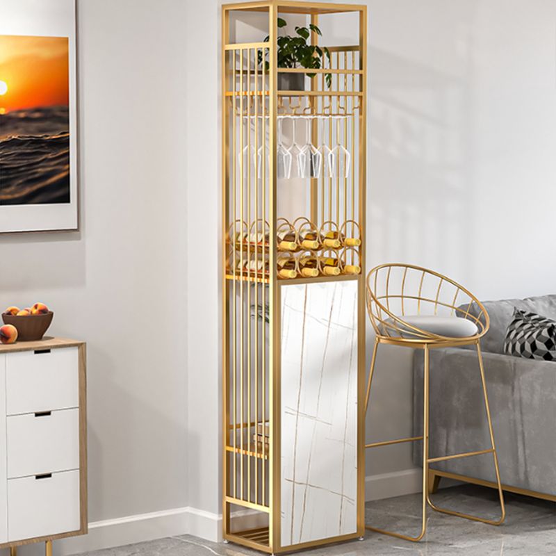 Modern Style Bar Table Set 1/2 Pieces Rectangle Bar Table with Upholstered Stool