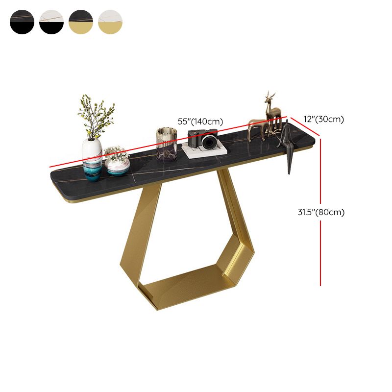 Rectangle Glam Console Accent Table Antique Finish Console Sofa Table