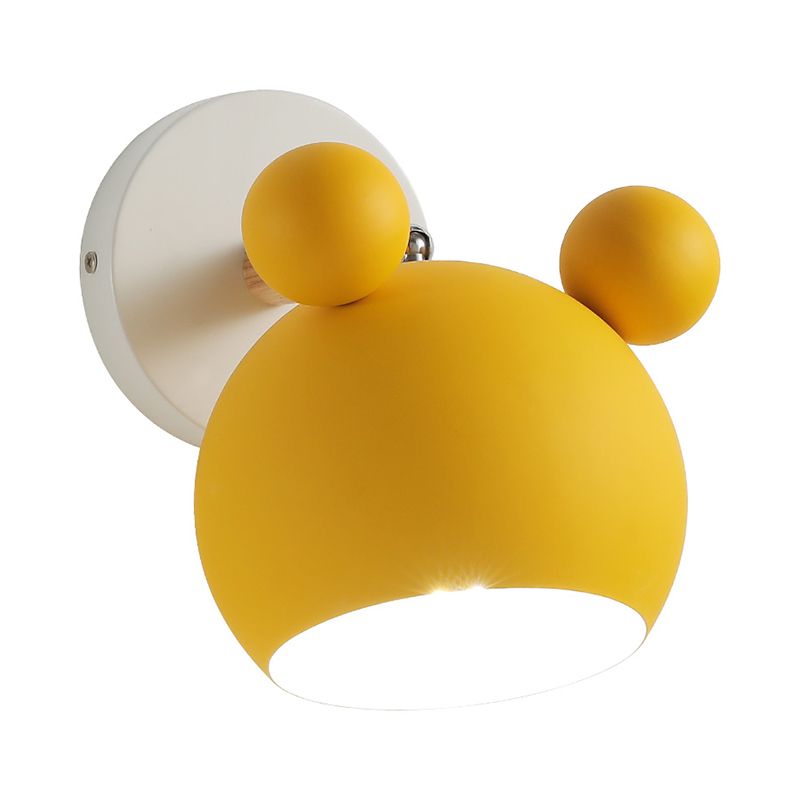 Metall einzigartige Wandleuchten moderne nordische Macarons Einlichtwandmontiertes Licht
