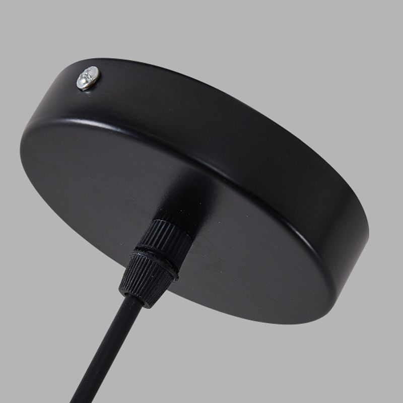 Trommelförmige Kristallhänge Deckenleuchte minimalistische Anhängerbeleuchtung im Stil