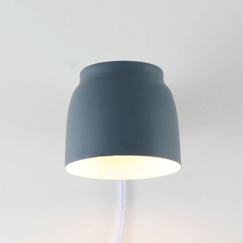 Bell Wall Lighting Simplicity Metal 1 Light Wall Sconces for Living Room