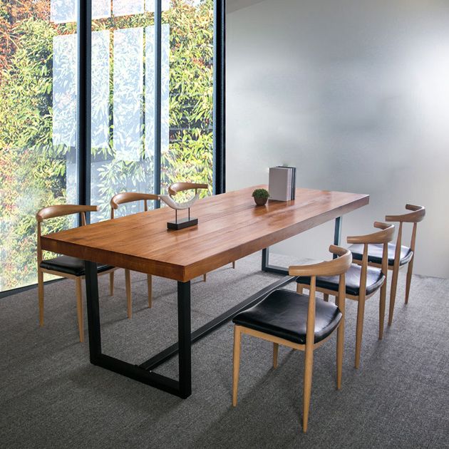 Industrieholz Esszimmer Set 1