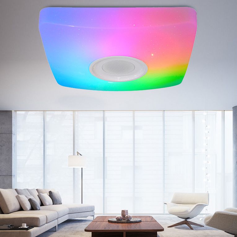 Unterputz-Deckenleuchte, LED-Licht, intelligentes Bluetooth-Musiklicht, buntes Licht, Ladenleuchte
