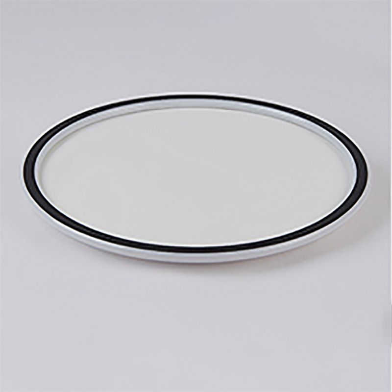 Plafonnier LED en aluminium noir, lampe moderne à montage encastré pour salon