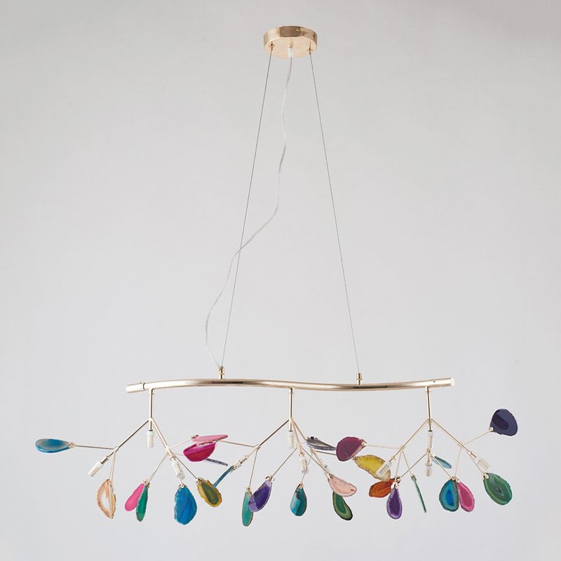 Modern Firefly Island Pendant Lights Metal Multiple-Light Island Light Fixtures