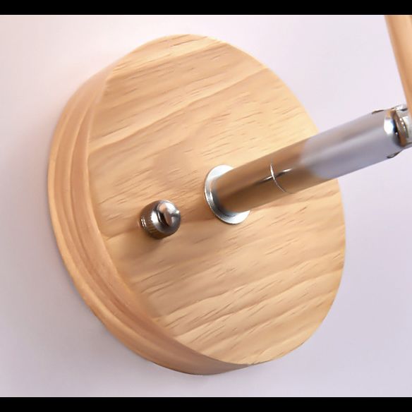 Ángulo ajustable 1 Luz de luz CONO Luz de pared Macaron Minimalista Metalista de metal de estilo