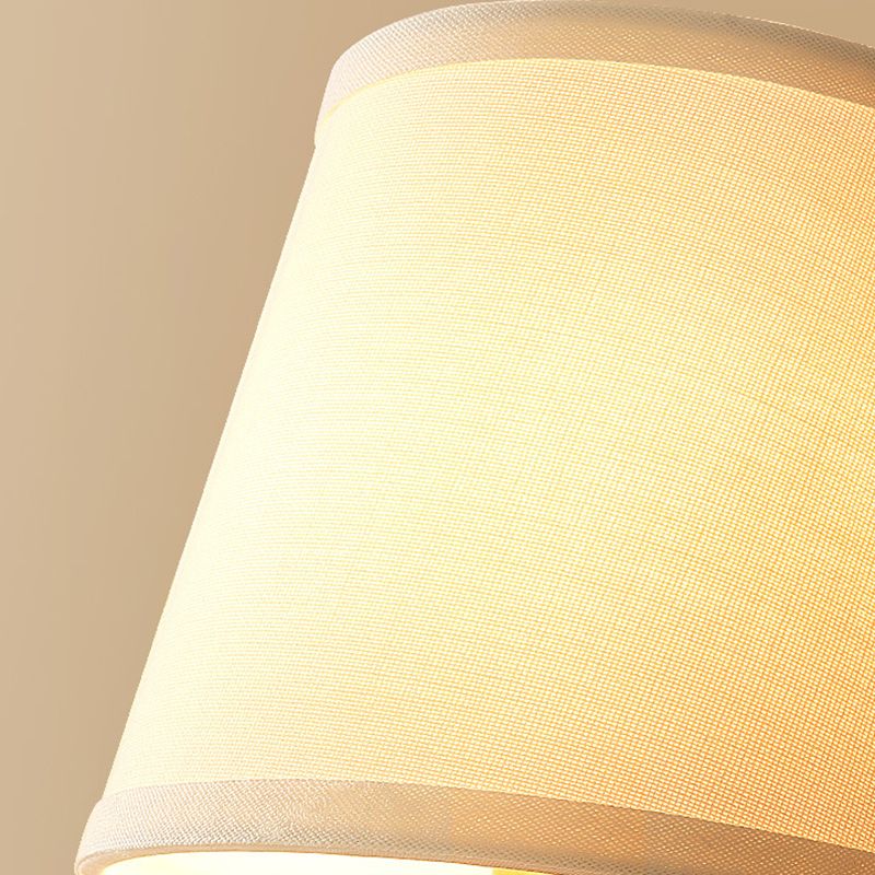 Geometric Wall Light Fixture Modern Fabric 1 Light Wall Sconce in Gold