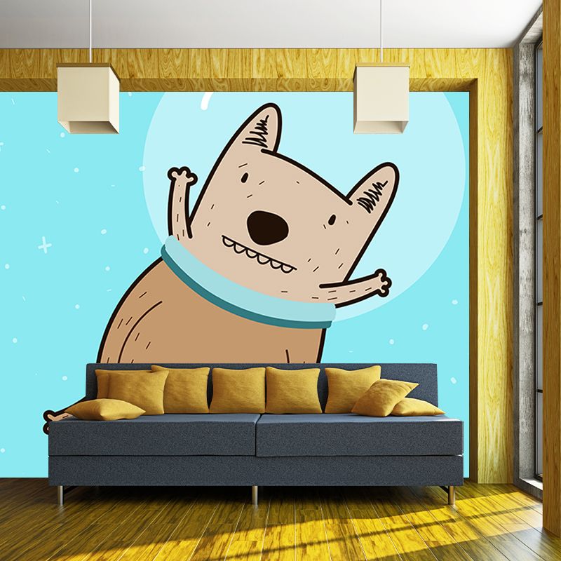 Illustration Stain Resistant Mural Wallpaper Animals Childrens Room Wall Mural