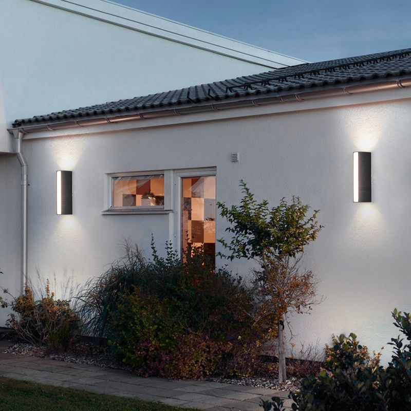 Stile Nordic in stile Alluminio Lumo geometrico Led Sconce per all'aperto