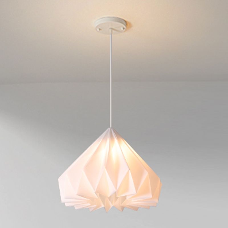 Metalen kegel tint hangende lichten moderne stijl 1 kop hangende montage armatuur voor slaapkamer