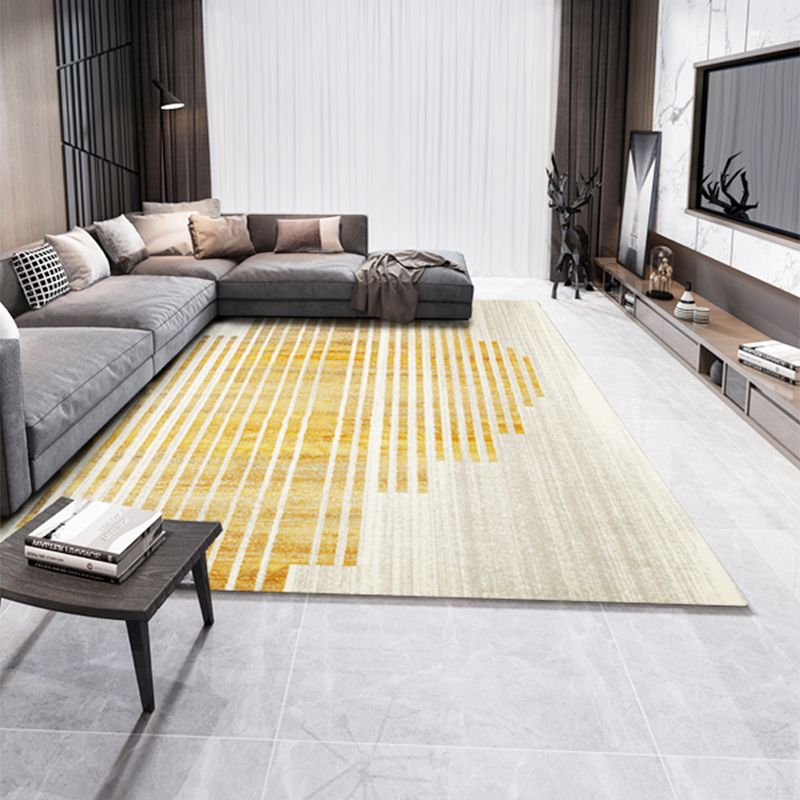 Multi-Farben Geo gedruckter Teppich Polyster Skandinavischer Bereich Teppich nicht rutschfest