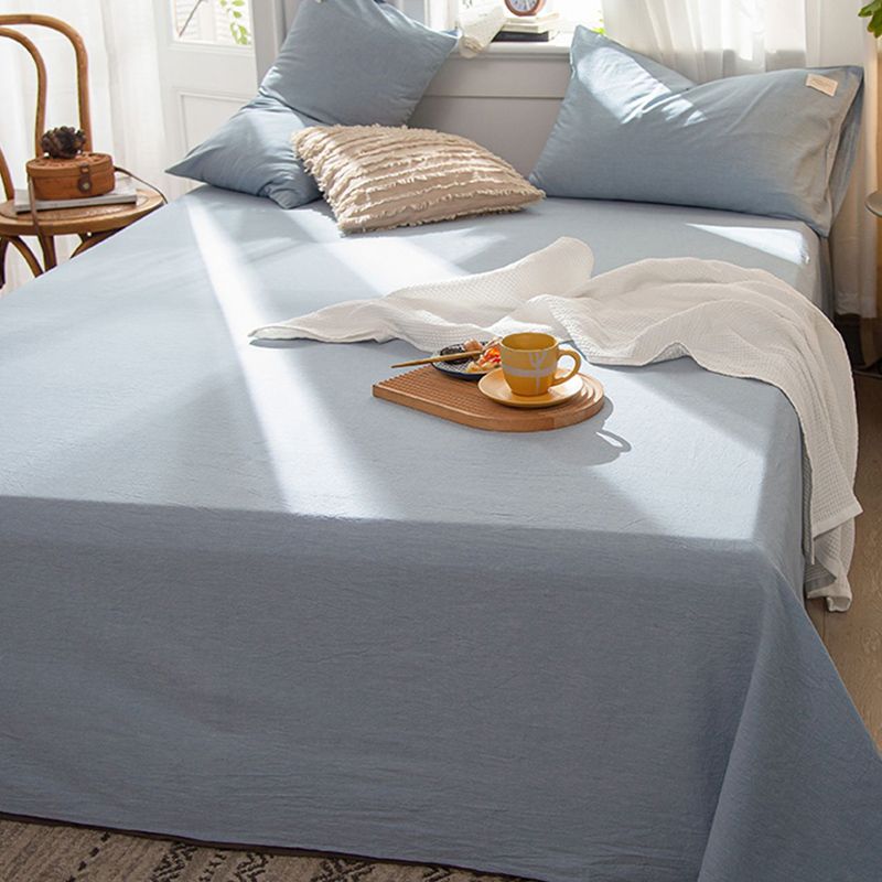 Color Block Sheet Set Cotton Breathable Non-Pilling Soft Bed Sheet