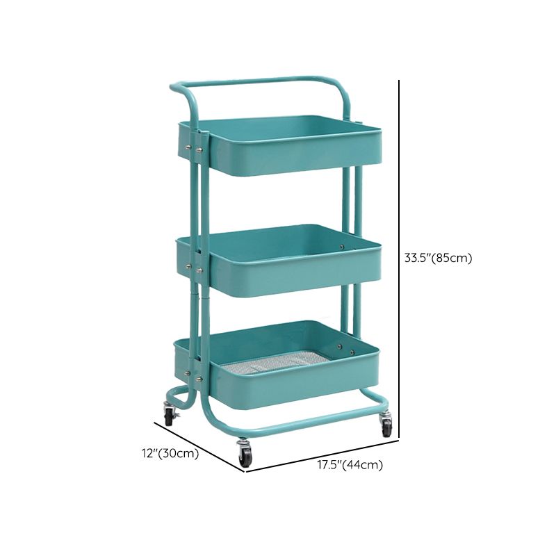 Contemporary Etagere Bookshelf Metal Open Back Bookcase with Shelves