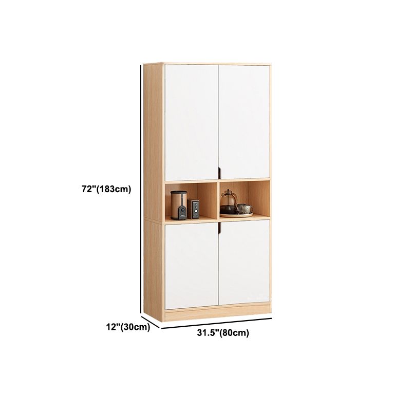 Contemporary Rectangle Solid Wood Bar Pulls Accent Chests and Cabinets