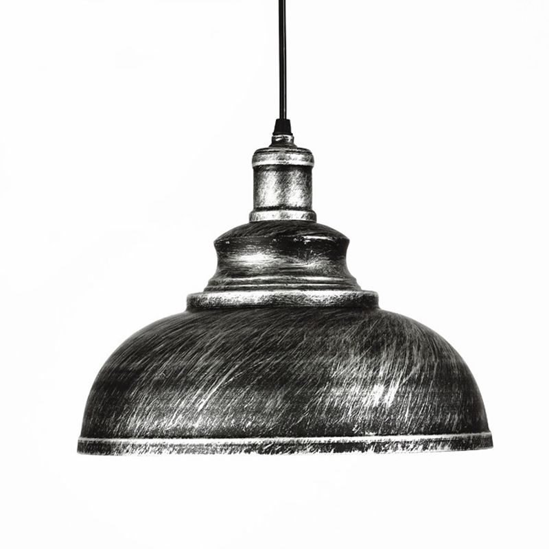 1 leichte Kuppelschattenhänge -Leuchten Industrial Style Metal Deckenleuchte für das Restaurant