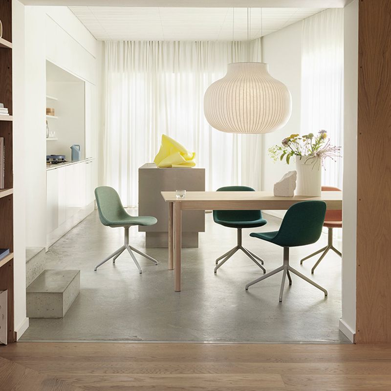 Eenvoud zijden stof lantaarn tint hanglamp moderne stijl 1-licht suspensie verlichting armatuur voor slaapkamer