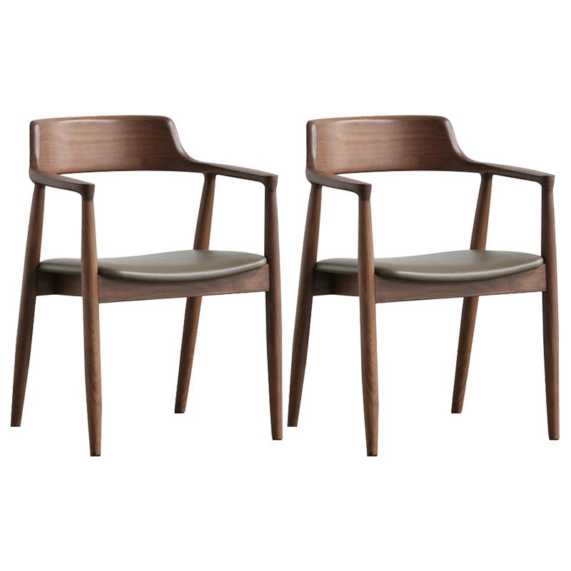 Wooden Dining Room Set 1/2/3/5 Pieces Modern Rectangle Dining Table and Upholstered Chairs