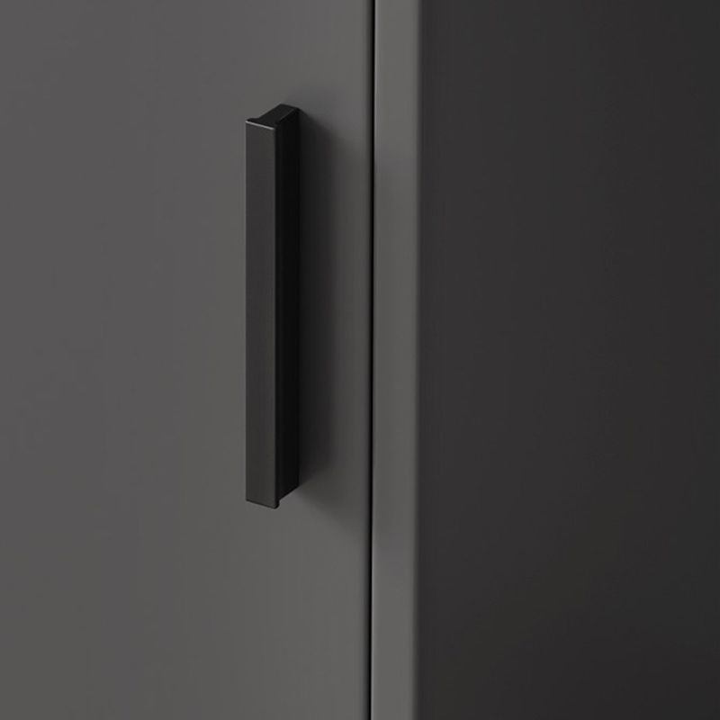 Fixed Rectangle Bar Table Set 1/2/3/5 Pcs Upholstered Stools and Bar Table with Wine Rack