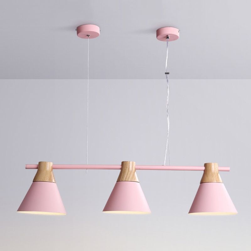 Contemporary Island Light Colorful Hanging Lighting Fixture for Dining Room