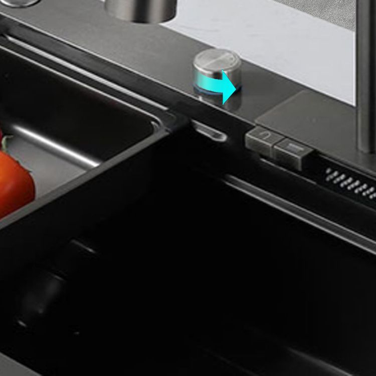 Stainless Steel Kitchen Sink Rectangular Shape Kitchen Sink with Drain Strainer Kit