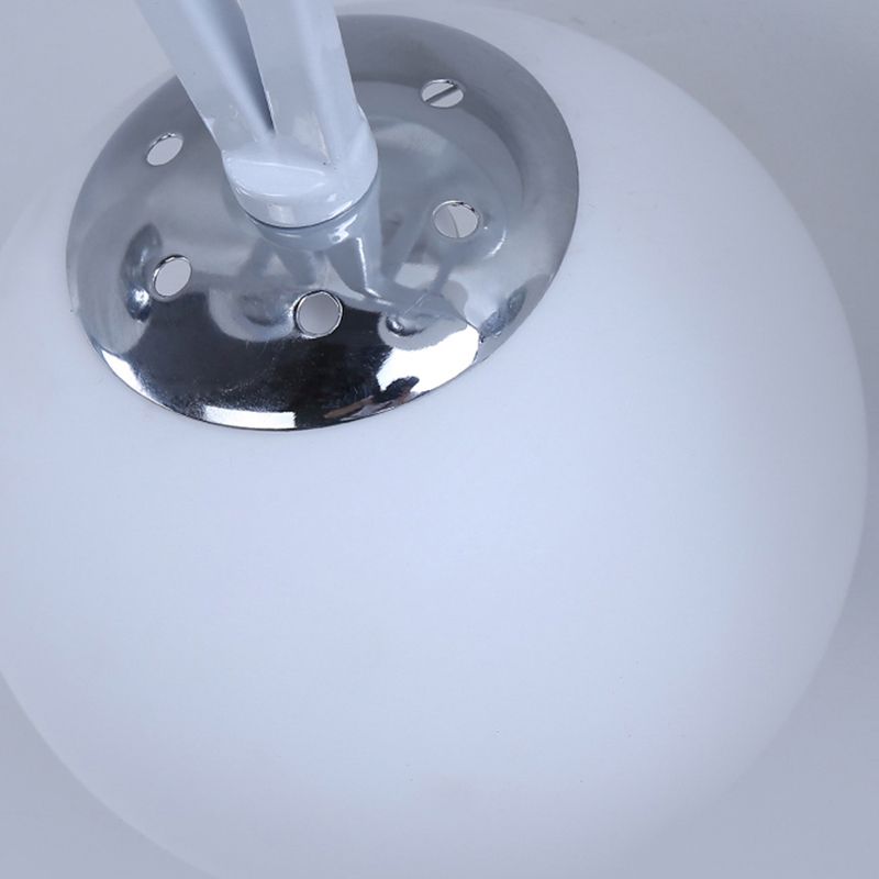 Glass Ball Shape Flush Ceiling Light Modern Multi Lights Flush Light Fixtures
