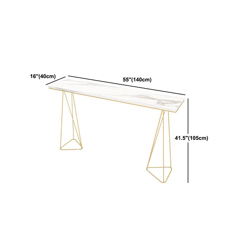 Double Pedestal Counter Set 1/2/3 Pieces Glam Rectangle Bar Pub Table Set